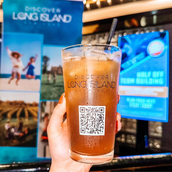 Pint Glass - Discover Long Island x Dave & Buster's Collaboration