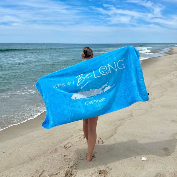 "Where I BeLong" Beach Towel