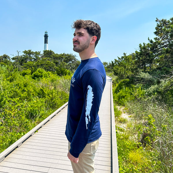 Men's Hamptons Long-Sleeve Tee x Discover Long Island