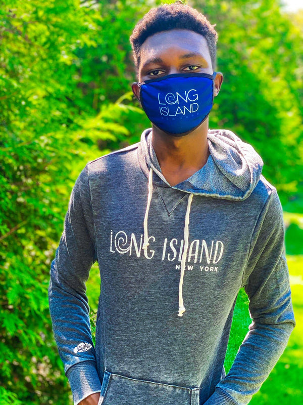 Discover Long Island X Long Island Strong Collaboration Washed Black Hoodie - Discover Long Island