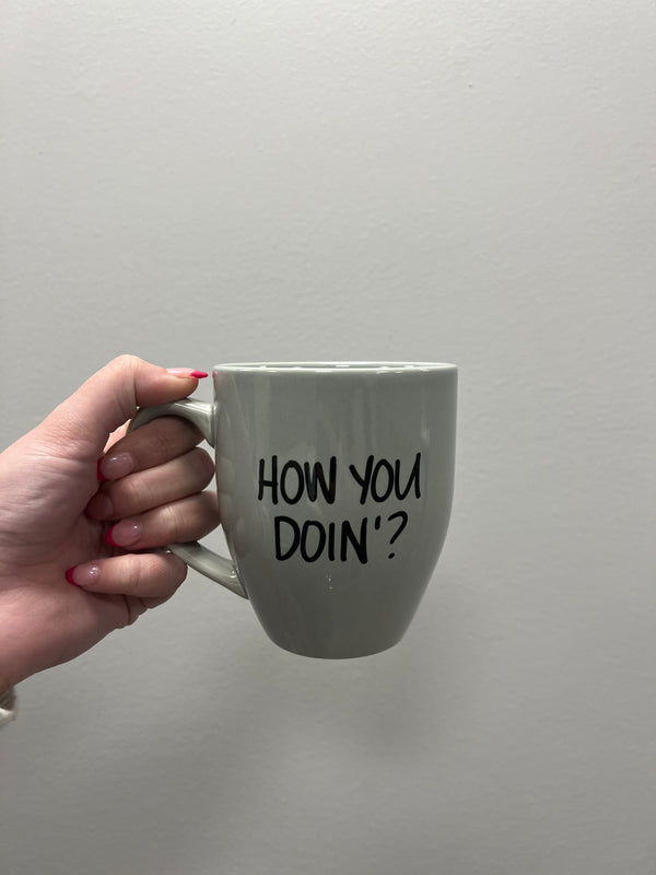 Long Island Tea Podcast "How You Doin'?" Mug