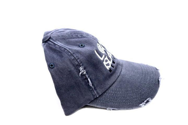 Distressed Baseball Hat - Discover Long Island